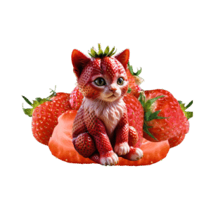 Strawberry Cat