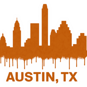 austin skyline burnt