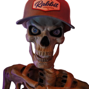 lucky rabbit skeleton