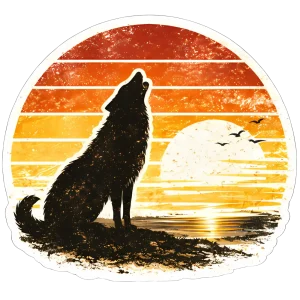 Wolf Sunset