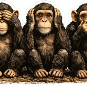 3 Wise Monkeys