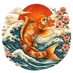 Koi on Waves