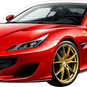 Red Ferrari