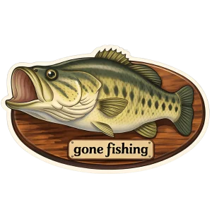Gone Fishing Bass