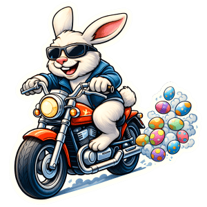 Easter Bunny Vroom!