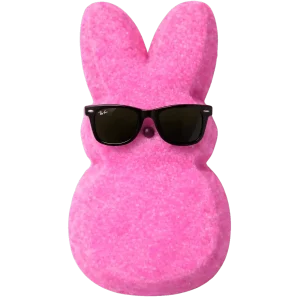 Pink Peep Glasses